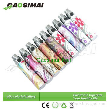 new design ego battery with colorful ego q battery